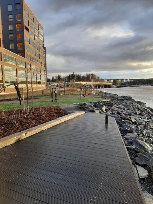 Upea Kaksio Naesijaerven Rannalla Tammerfors Exteriör bild